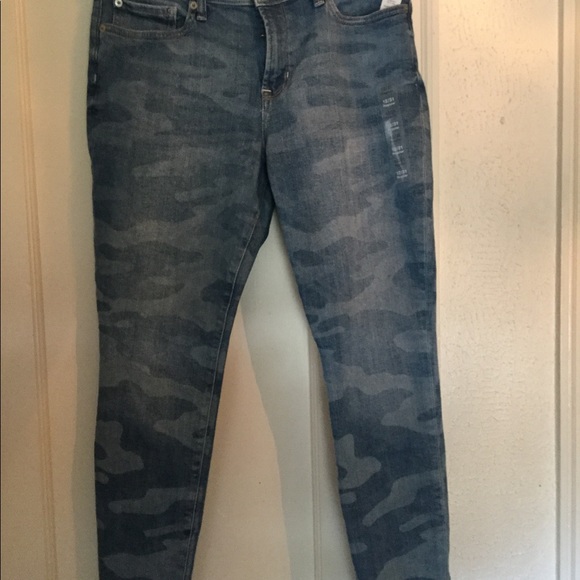 GAP blue camo jeans - Picture 3 of 10